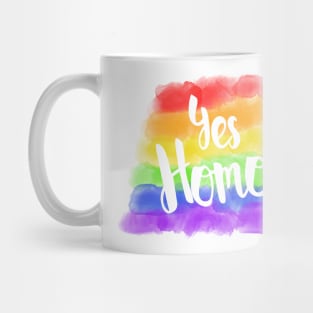 Yes Homo Mug